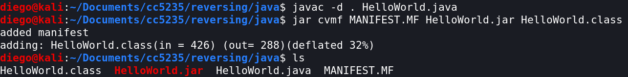 Java Compiling